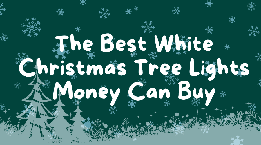 best white christmas tree lights