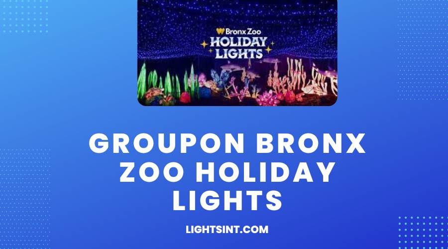 Groupon Bronx Zoo Holiday Lights